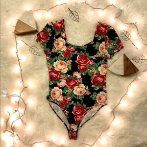 Gorgeous Soft Flower Body Suit!